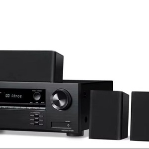 Original Home Audio Theater <b>Receiver</b> and <b>Speaker</b> Package, Front/Center <b>Speaker</b>,4 Surround <b>Speakers</b> 4K Ultra HD READY TO SHIP - Product Image 1