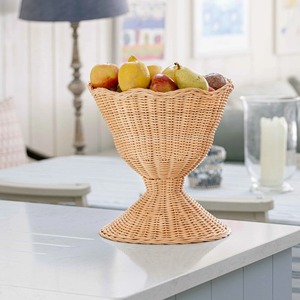 Rattan Scalloped Bowl Meal presentation decoration <b>Tableware</b> Eco-friendly Durable Wholesale Product in Vietnam - Product Image 3