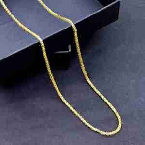 Collier chaîne élégant et moderne en laiton plaqué or micro 14K 18K 24K pour femme, bijoux de mode en gros - Product Image 2