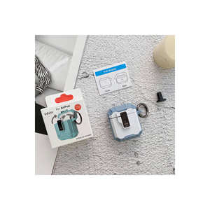 Étui de protection antichoc en silicone boutonné durable Netzy pour AirPods 3e génération, étui pour écouteurs/casque en plastique - Product Image 4