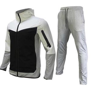 MUKKA SPORTS Ensemble de survêtement deux pièces pour homme en polaire technique à capuche, léger et respirant - Product Image 3