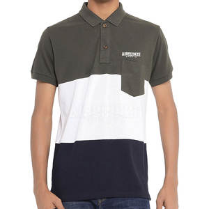 เสื้อโปโลผู้ชายแฟชั่นล่าสุดระบายอากาศได้เสื้อโปโลแขนสั้น - Product Image 1