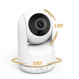 Meilleure vente Moniteur pour bébé Caméra IP FHD 1080P, colliers flexibles Moniteur de température et détection de cri de bébé Caméra de vision nocturne - Product Image 4