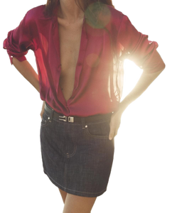 Blusa con peplum y estampado floral ligera más vendida para mujer Elección elegante para salidas de primavera y fiestas en el jardín de la India - Product Image 2