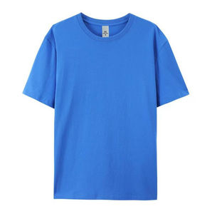 Camiseta de Algodón de Corte Cuadrado, Estilo Holgado, Peso Pesado, Lavado Vintage para Hombre - Product Image 2