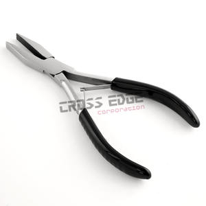 Top Best Quality 2000s Hair Extensions Tools 5 pouces Sliver Color Pince à sertir avec perles plus proches en acier - Product Image 4