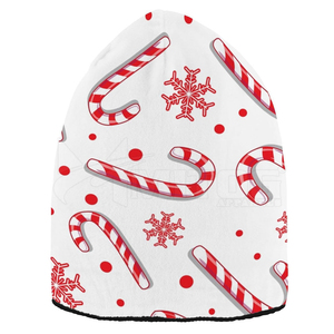 Gorro de Navidad unisex de tamaño personalizable directo de fábrica con bordado a mano 100% lana para ventas en línea Etiqueta Privada - Product Image 1