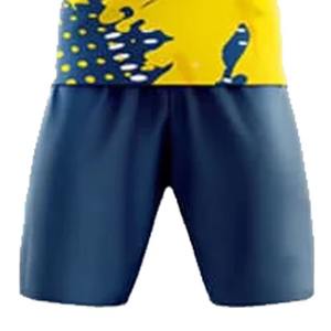 Vêtements de football pour hommes Maillot de football Ensemble de shorts à séchage rapide Respirant Vêtements de sport d'entraînement OEM ODM Uniforme de soudeur Fabriqué en usine - Product Image 2