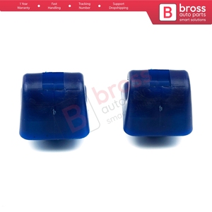 BSR505 2 pièces Crochets de fixation pour pare-soleil Couleur bleue pour W123 W124 W126 W201 190 W140 - Product Image 4
