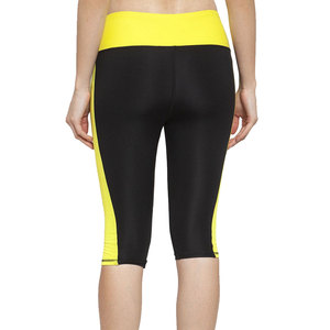 High Quality Women's Capri Yoga <b>Leggings</b> Breathable Material Solid Pattern Hot Selling with <b>Low</b> MOQ - Product Image 4