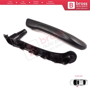BDP1331-1 Front Left Inner <b>Door</b> <b>Handle</b> Grip Black for Kangoo MK2 Citan W415 NV250 2007-2021 8200548971 - Product Image 2