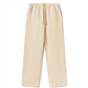 Pantalon de survêtement décontracté pour homme, en molleton de coton, coupe décontractée, grammage lourd, vente en gros, broderie personnalisée en option - Product Image 3