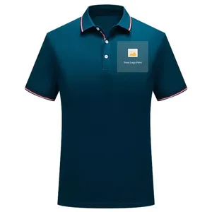 T-shirt polo pour homme avec étiquette personnalisée Meilleur prix Qualité durable Meilleur style de tricot - Product Image 1