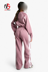 Conjunto Deportivo de Alta Calidad para Mujer, Sudadera Holgada con Forro Polar y Pantalones Deportivos de Algodón, Traje Deportivo Cómodo y Activo 2026 - Product Image 2