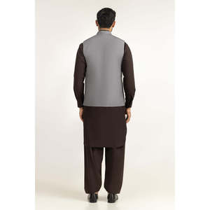 เสื้อกั๊กแบบพื้นฐานประดับกระดุม ทรงปกติ รุ่น WC-STY25-007 - Product Image 2