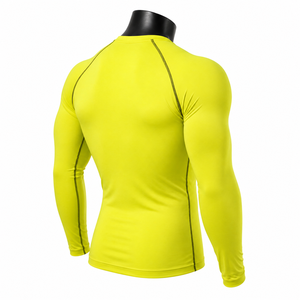 Camiseta de Compresión de Manga Larga Personalizada para Hombre, Secado Rápido, Protección UV, Elástica, para Gimnasio, Fitness, Entrenamiento, OEM - Product Image 6