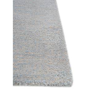 Alfombra Rectangular de Lana y Viscosa Azul Tejida a Mano con Diseño Abstracto 9x12 para Entrada, Dormitorio y Sala de Estar - Tnq-3230 - Product Image 4