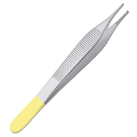 Micro pince à tissu Adson pince à épiler chirurgicale Micro pince à dissection en acier inoxydable Micro pince Adson agrafeuse de peau