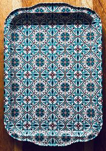 Plateau de service en bois MDF avec revêtement émaillé, design, hôtels et restaurants, articles de cuisine, plateau de table, haute qualité - Product Image 2