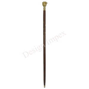 Canne de luxe 100% bois, gravure personnalisée à la main, design en laiton, canne pour homme, accessoires cadeaux, prix bas - Product Image 5