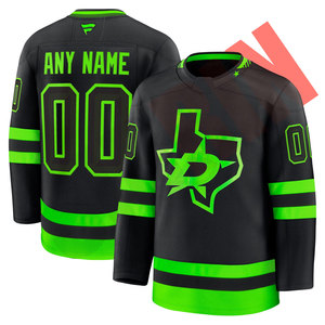 Maillot de hockey sur glace sublimé professionnel de qualité supérieure fabriqué par Sibrin Factory, nom d'équipe personnalisé, numéro, 100% polyester, maillot de ligue - Product Image 1