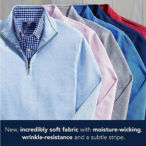 Chaqueta de Golf Transpirable con Media Cremallera para Exteriores, Elástica en 4 Direcciones, Absorbe la Humedad, Sudadera para Hombre, Precio al por Mayor - Product Image 4