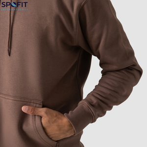 Sweat à capuche oversize personnalisable pour homme, 100 % coton, 420 GSM, collection hiver 2026 – Vente en gros de sweats streetwear pour garçons - Product Image 3