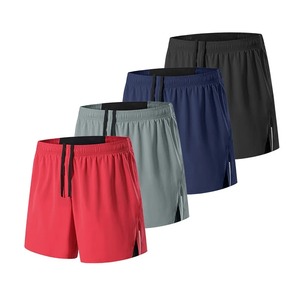 Pantalones cortos para hombre 2 en 1, pantalones cortos para correr Maratón, secado rápido, largas distancias, medias de entrenamiento, deportes, forro de verano para hombre con bolsa - Product Image 6