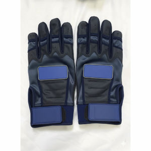 Comfortable Soft Leather Baseball <b>Batting</b> Gloves Custom Size Professional Use Durable Breathable 100% Premium Quality <b>Fabric</b> - Product Image 1