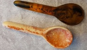 Cuchara de resina Premium para comedor y servicio elegante Utensilios de cocina hechos a mano de diseñador para uso diario y decoración - Product Image 3