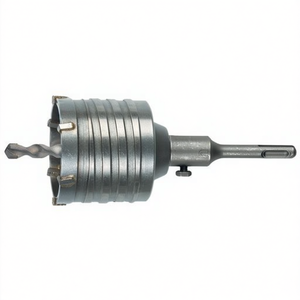 HELLER 80mm Nominal Diameter Impact <b>Drill</b> <b>Bit</b> for Junction <b>Boxes</b> 120mm Overall Length with SDS-Plus Shank Hole Saws Product - Product Image 3
