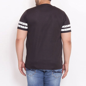 Best Heavyweight Cotton O-neck Plus Size T-shirt Plain Oversized Heavy <b>Weight</b> T-shirt Custom Screen Print logo t Shirt for Men - Product Image 3