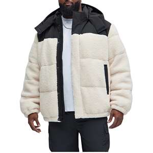 Veste matelassée pour homme, vintage, d'hiver, écologique, imperméable, chaude, à blocs de couleur, décontractée, zippée, coupe-vent, vêtement d'extérieur, broderie - Product Image 6