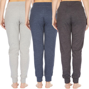 Femmes nouveauté taille moyenne coton polaire Jogging pantalon chaud confortable hiver plat avant Style pantalon - Product Image 4