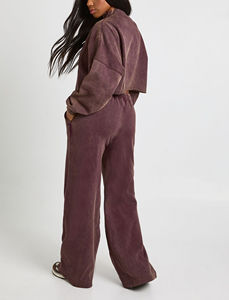 Ensemble de survêtement deux pièces pour femmes, tissu durable, faible MOQ, survêtement pour femmes pour les acheteurs américains/européens, coupe premium, fournisseur en gros - Product Image 6