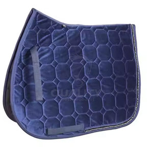 Tapis de selle de cheval professionnel avec couche de mousse à mémoire de forme Absorption des chocs et tapis de selle de cheval de pression - Product Image 2