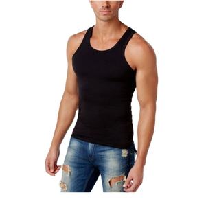 Men's Elastic Ribbed U-Neck Summer Sleeveless Plain Vest 3XL Tank <b>Top</b> Wholesale Price From Bangladesh - Product Image 6