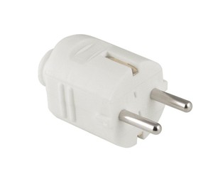 ปลั๊กตรง TTL 16A 250V สีขาว (ไซมอน CL107509) - Product Image 1