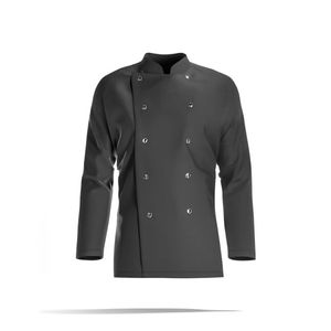 Uniforme de Restaurante y Hotel para Personal de Bar, Chef, Camarero, Camarera, Cocina, Comedor Fino, Moderno, Informal, Formal, Tejido, Largo - Product Image 2