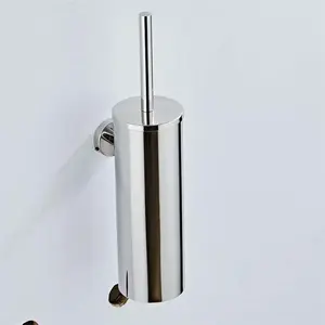 Nouveau élégant pour la maison hôtel nouveau style dernier silicone porte-brosse de toilette durable qualité look moderne salle de bain brosse et support - Product Image 2