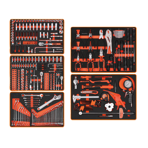 Carrello Portautensili Professionale per Meccanici, Mobile in Metallo con 6 Cassetti, Armadietto a 5 Livelli, Trolley per Stoccaggio Attrezzi - Product Image 6