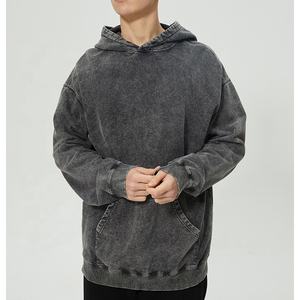 Sweat-shirt MASSGARMENT Streetwear, coupe ample, surdimensionné, 100% coton, poids lourd, lavage à l'acide, pour hommes - Product Image 1