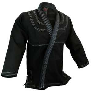 BJJ บราซิลเลี่ยน Jitsu GIS และ kimonos สีตัดกันและโลโก้ - Product Image 4