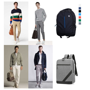 Máy tính xách tay ba lô chống thấm nước chống trộm USB sạc Túi du lịch OEM ODM nhà máy bán buôn Nhà cung cấp số lượng lớn tùy chỉnh túi hàng ngày sử dụng người đàn ông - Product Image 4
