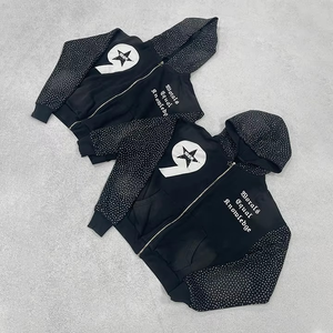 เสื้อฮู้ดกันหนาวของผู้ชายเสื้อฮู้ดซิปซักแบบบ็อกซี่400gsm สไตล์วินเทจซีดจางมีซิป Y2k ตามต้องการ - Product Image 3