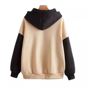 Sweat à capuche surdimensionné imprimé logo personnalisable en gros femmes sweats à capuche vierges poids lourd nouveau sweat à capuche décontracté pour femmes polaire - Product Image 2