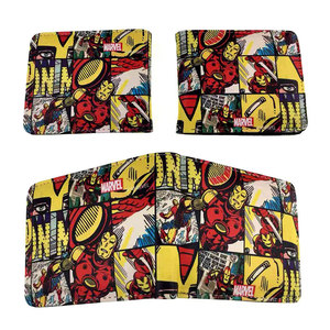 Portafoglio da Uomo in Pelle PU Impermeabile con Cartoni Animati Supereroe <span class=keywords><strong>Spider</strong></span>-<span class=keywords><strong>Man</strong></span> Portamonete Corto Porta Carte e Banconote Vendita all'Ingrosso - Product Image 2
