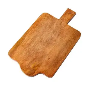 Tabla de cortar de queso y verduras de uso decorativo para cocina, tabla de cortar de madera Rectangular