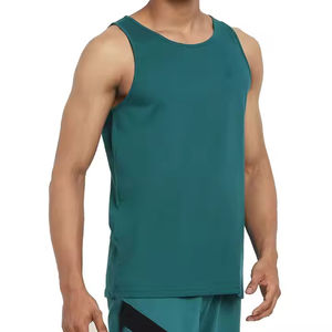 Débardeurs pour hommes de la meilleure qualité, respirants, logo personnalisé, entraînement estival, fitness, débardeurs pour hommes - Product Image 1