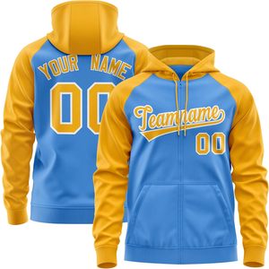 Sweats à capuche zippés personnalisés avec logo de la marque de l'école Poche kangourou Tissu 100% coton Production OEM Motif imprimé disponible - Product Image 1